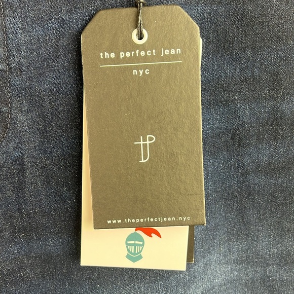 NYC THE PERFECT JEAN DARK WASH BOOTCUT MENS SIZE 38 x 30 NWT - Picture 4 of 16